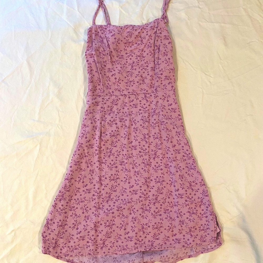 Pacsun Kendall & Kylie Pink Floral Dress
